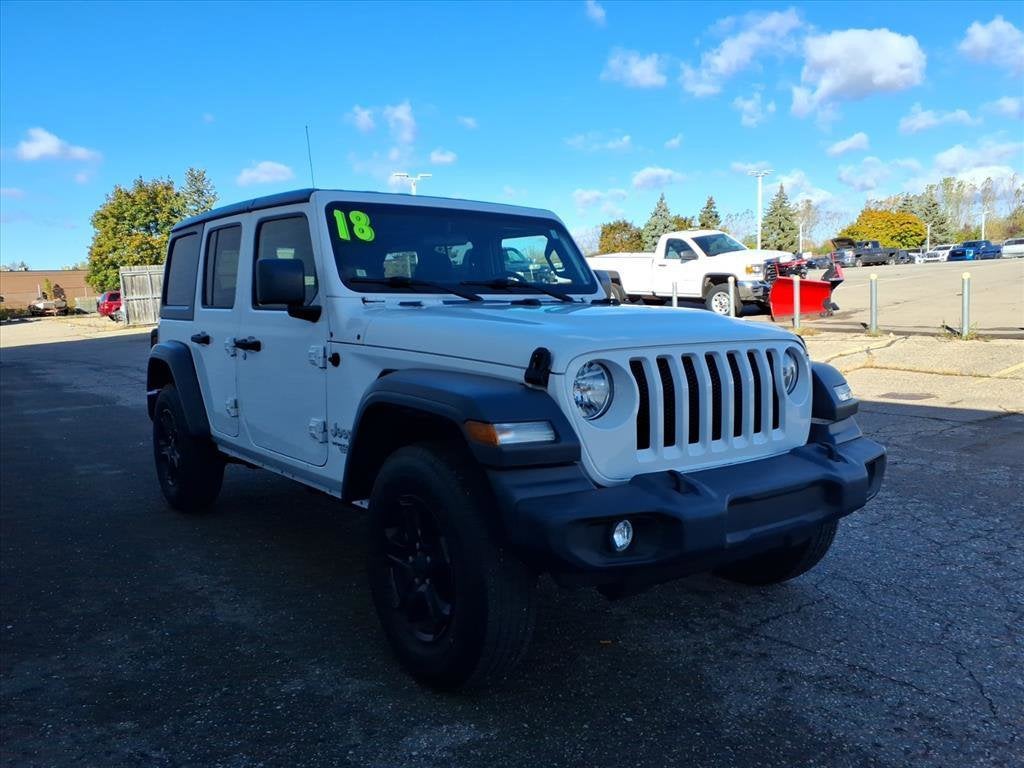 2018 Jeep Wrangler Unlimited Sport S
