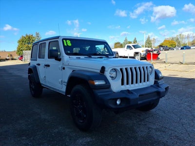 2018 Jeep Wrangler Unlimited Sport S