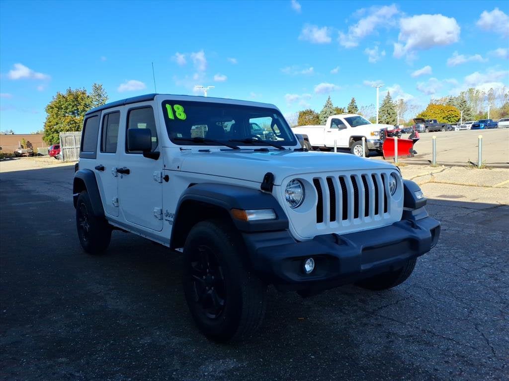 2018 Jeep Wrangler Unlimited Sport S