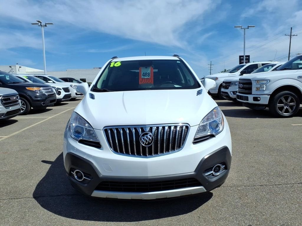 Used 2016 Buick Encore Convenience with VIN KL4CJFSBXGB643413 for sale in Plymouth, MI