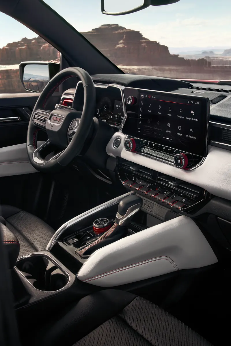 2026 GMC Canyon infotainment system at Bob Jeannotte Buick GMC in Plymouth MI