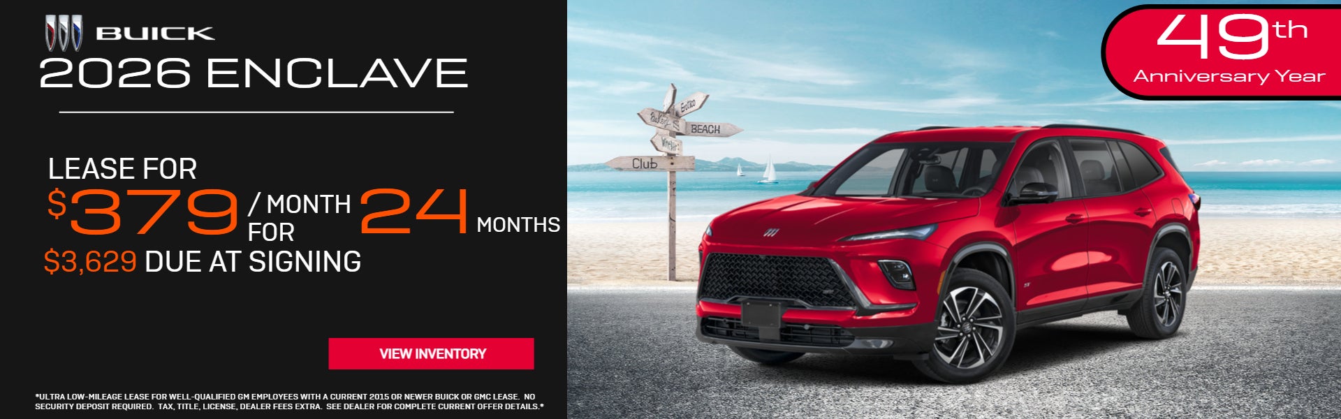 2026 BUICK ENCLAVE LEASE OFFERS